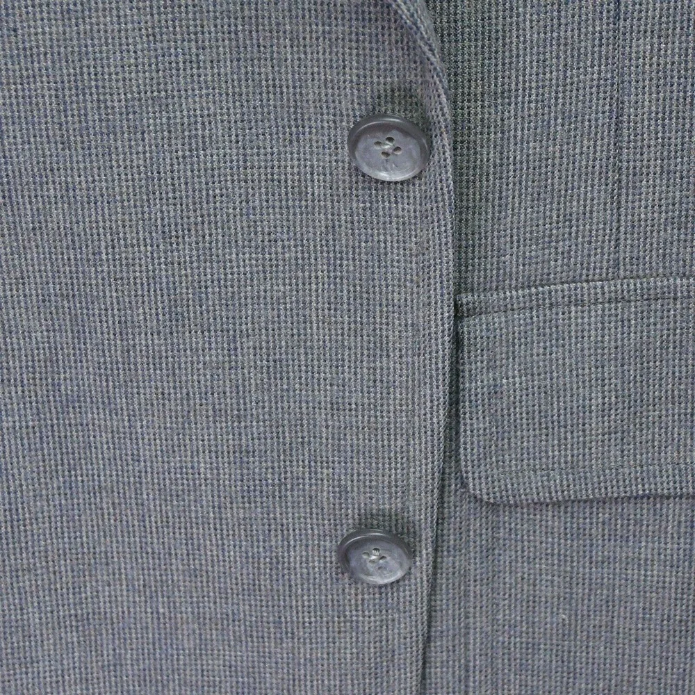 Hart Schaffner Marx 42L Gray Woven 2 Button Blazer Jacket‎ Sport Coat